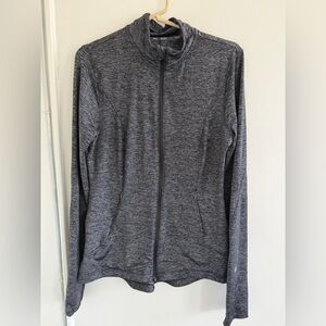 VSX Victorias Secret Sport Zip Up Jacket Grey Athletic, Size M